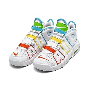 Amazon.com | Nike Air More Up Tempo BG (Big Kid) | Basketball